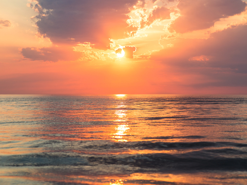 Sunset Over The Sea destination2